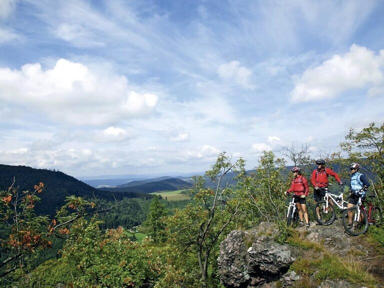 Mountain biking in the Thuringian Forest, Tip Hotel Oberhof