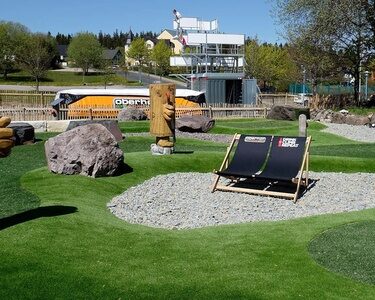 Golf climbing park with avdenturegolf Oberhof, leisure fun at hotel in Oberhof