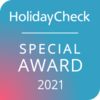 Holiday Check Special Award 2021 | Auszeichnung für das Schlossberghotel Oberhof