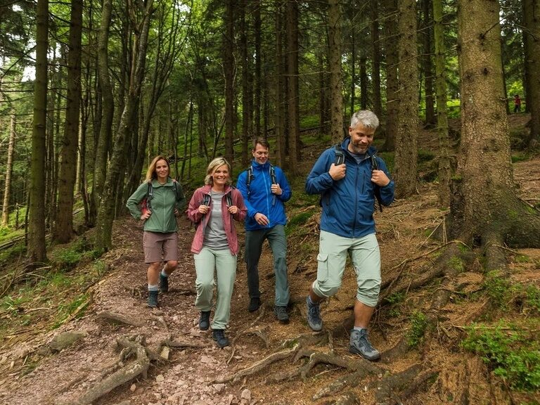 Hiking in Thuringian Forest, vacation in hotel in Oberhof