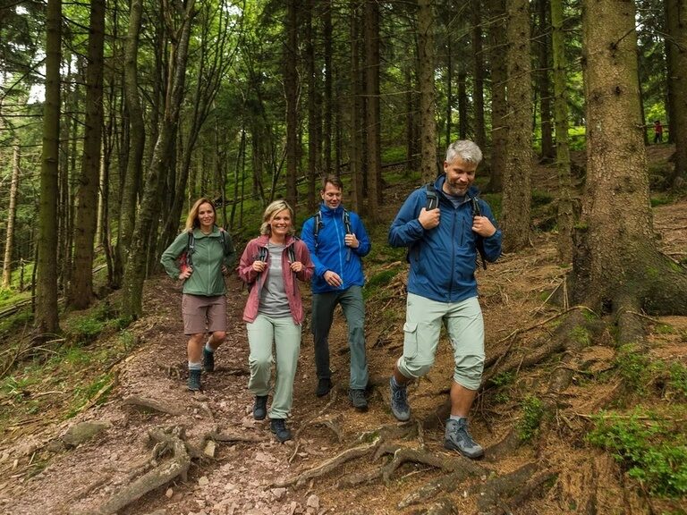 Wanderung im Thüringer Wald, Urlaub im Hotel in Oberhof