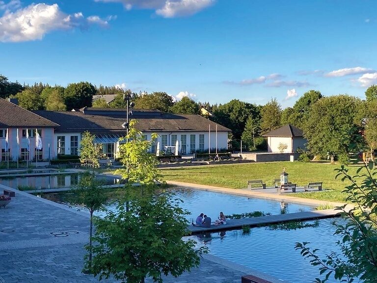 Spa park in summer, Tip Hotel Oberhof