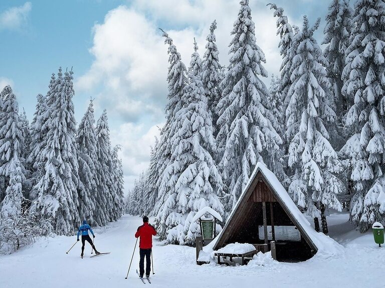 Winterurlaub Thüringer Wald, Langlauf Hoteltipp Oberhof