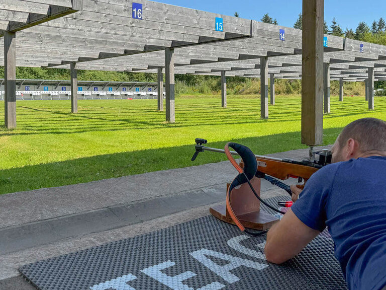 Biathlonschießen für Gäste in Oberhof, Hotel Tipp