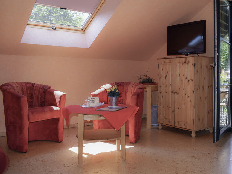 Hotel Oberhof, sofa in family room, Schlossberghotel Oberhof