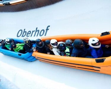 Ice Rafting in Oberhof, Tipp für den Urlaub in Oberhof