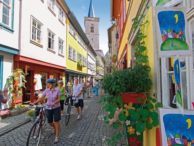 Erfurt Krämerbrücke | Urlaub in Thüringen
