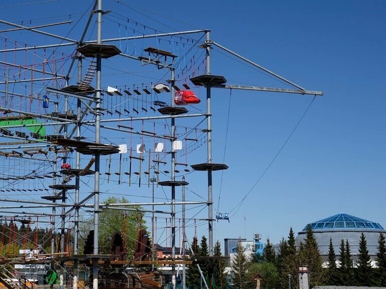 Golf climbing park with avdenturegolf Oberhof, leisure fun at hotel in Oberhof
