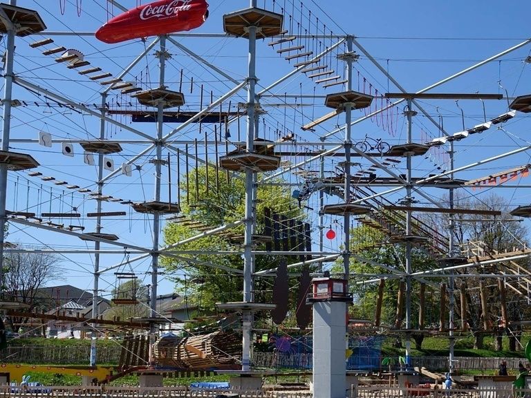 Golfkletterpark mit Avdenturegolf Oberhof, Freizeitspass im Hotel in Oberhof