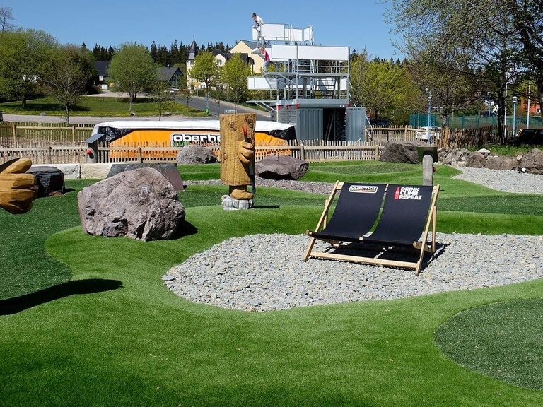 Golfkletterpark mit Avdenturegolf Oberhof, Freizeitspass im Hotel in Oberhof Golfkletterpark mit Avdenturegolf Oberhof, Freizeitspass im Hotel in Oberhof