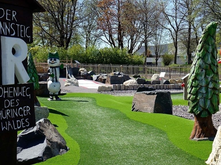 Golfkletterpark mit Avdenturegolf Oberhof, Freizeitspass im Hotel in Oberhof