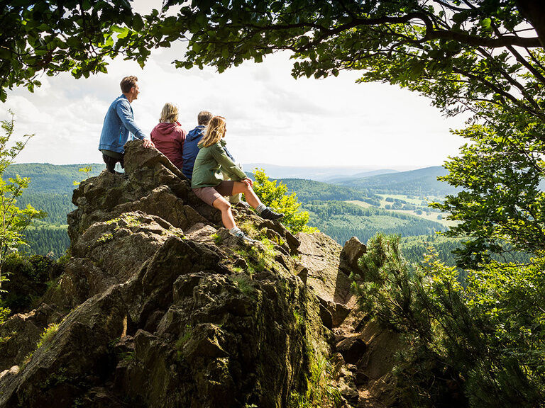 Hiking Thuringian Forest, Tip Oberhof Hotel