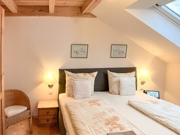 Hotel Oberhof, Schlafzimmer im Familienzimmer Haus Sonnenhügel