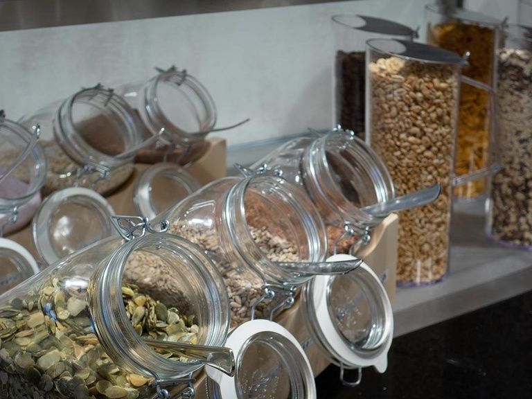 Hotel Oberhof, Schlossberghotel Frühstücksbuffet Müsli