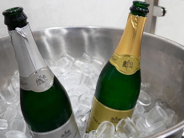 Hotel Oberhof, Schlossberghotel Frühstücksbuffet Sekt