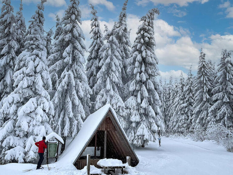 Hotel Oberhof, Winter Loipen Tipp