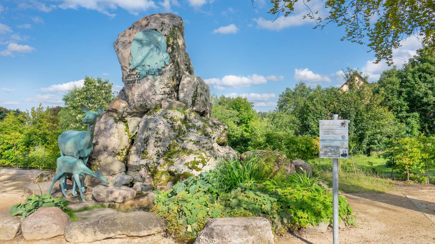 Herzog Ernst Denkmal in Oberhof