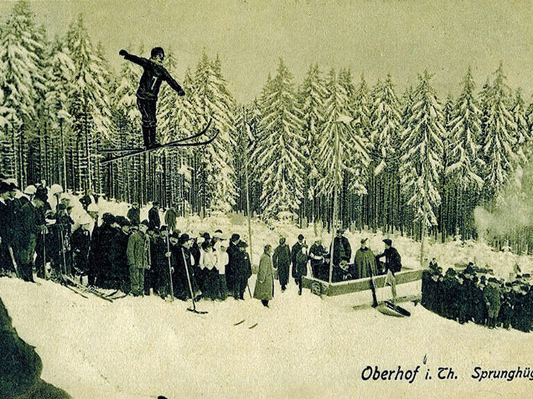 Oberhof, Thüringen - Historische Aufnahme