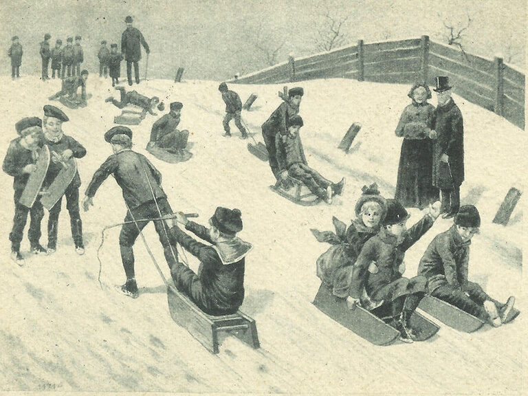 Oberhof, Thüringen - Historische Aufnahme