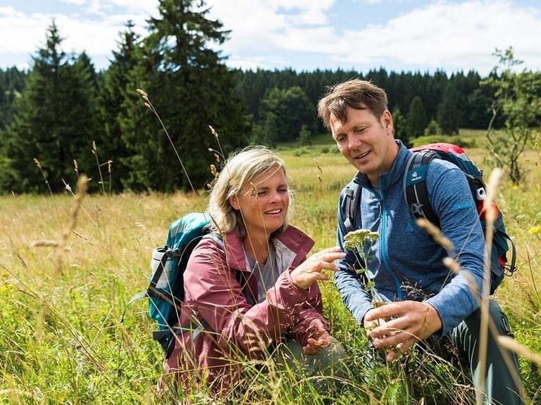 Paarurlaub, Wanderung Bergwiese, Hotel Oberhof Tipp
