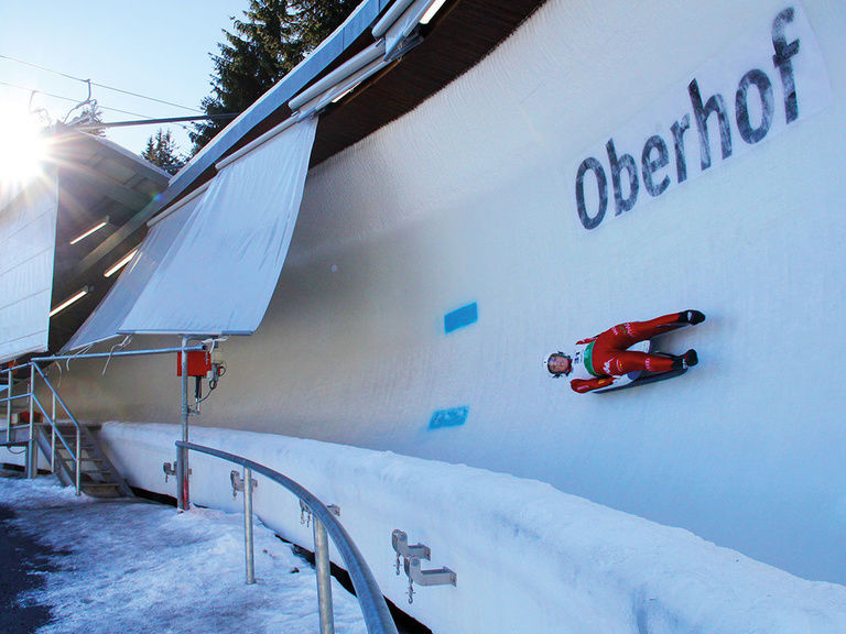 Rennrodeln in Oberhof