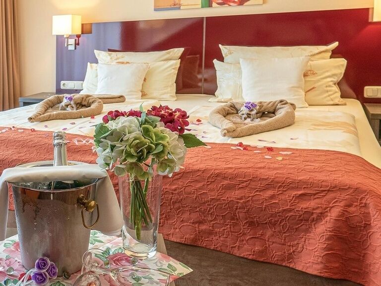 Romantic decoration hotel in Oberhof, Schlossberghotel