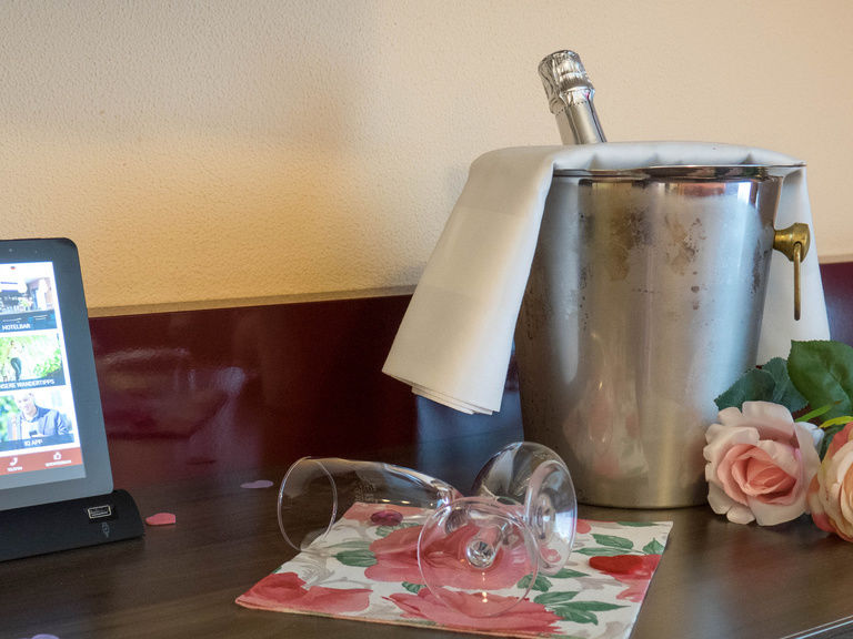 Romantik Dekoration Hotel in Oberhof, Schlossberghotel