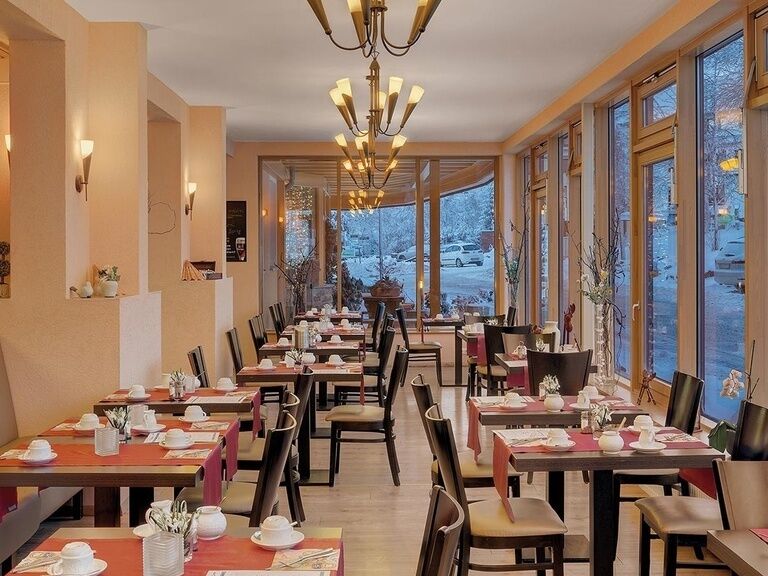 Schlossberg restaurant, breakfast Oberhof Hotel