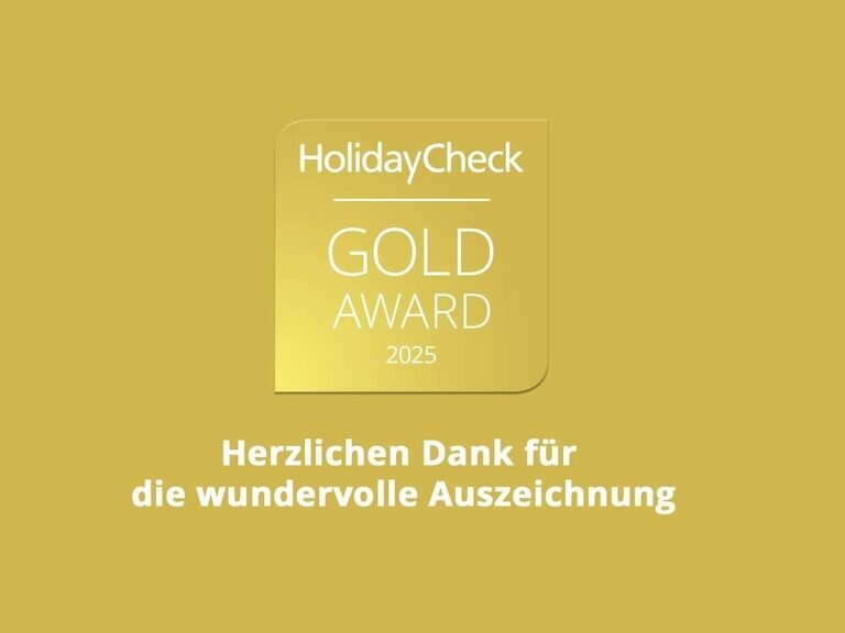 Schlossberghotel Oberhof, Holidaycheck Award Gold 2025